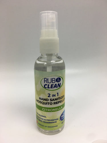 Rub & Clean Sanitizer and Repellent