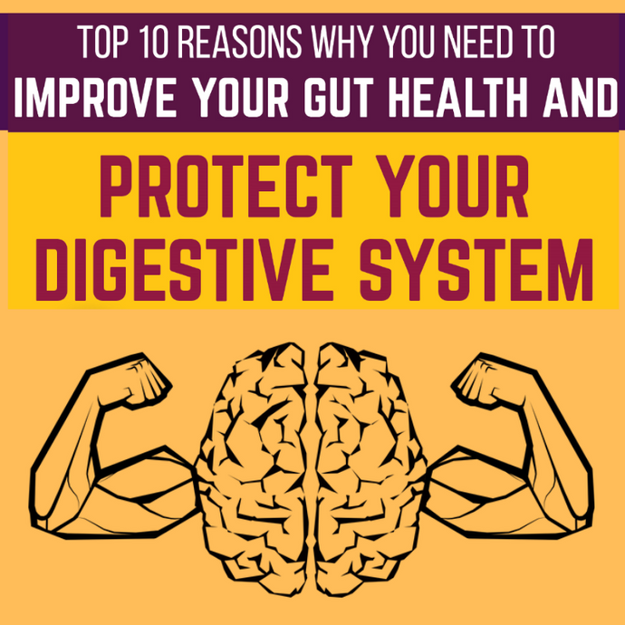Top 10 Reasons Why You Need to Improve Your Gut HEALTH!
