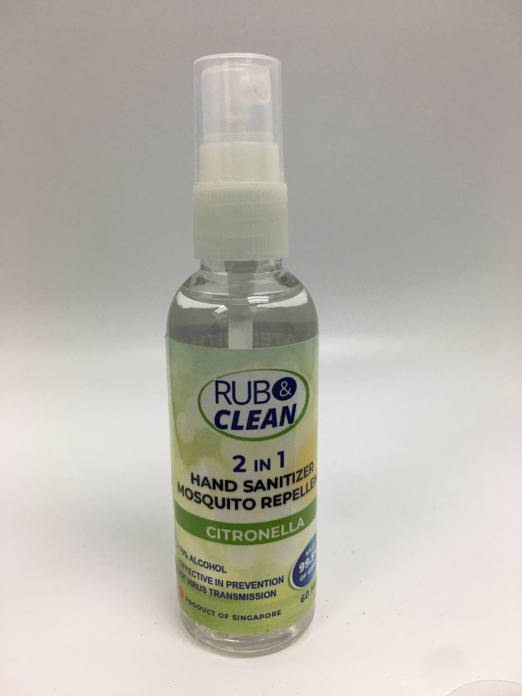 Rub & Clean Sanitizer and Repellent